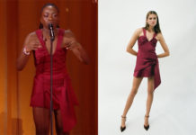 STAR ACADEMY : la robe rouge grenat de Sarah sur le prime du 20 décembre