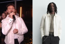 STAR ACADEMY : le blouson blanc de Théo P lors du prime du 13 décembre