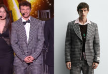 STAR ACADEMY : le costume à carreaux de Théo P lors du prime du 5 décembre