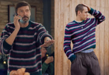 PLUS BELLE LA VIE ENCORE PLUS BELLE : le pull à rayures de Thomas dans l’épisode 479