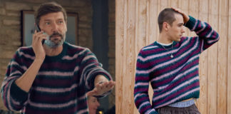 PLUS BELLE LA VIE ENCORE PLUS BELLE : le pull à rayures de Thomas dans l’épisode 479