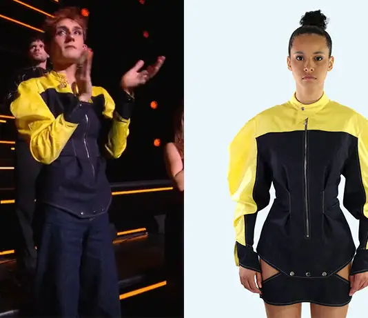 STAR ACADEMY : le blazer bi-colore de Victor sur le prime du 27 décembre