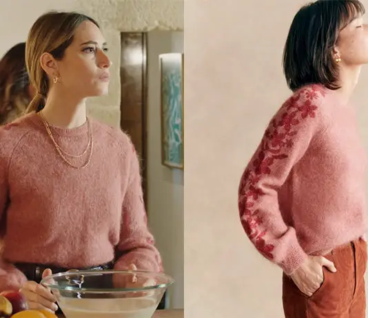ICI TOUT COMMENCE : le pull rose d’Alice dans l’épisode 1363