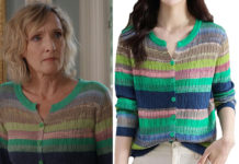 UN SI GRAND SOLEIL : le gilet à rayures colorées d’Alix dans l’épisode 1832