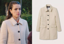 ICI TOUT COMMENCE : le manteau blanc cassé d’Anaïs dans l’épisode 1363