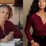 ICI TOUT COMMENCE : le pull couleur grenat de Jeanne dans l’épisode 1353