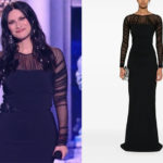 STAR ACADEMY : la robe noire de Laura Pausini sur le prime du 17 janvier