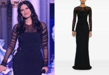 STAR ACADEMY : la robe noire de Laura Pausini sur le prime du 17 janvier