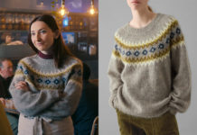 Run Away: Maria’s fair isle sweater in S1E01