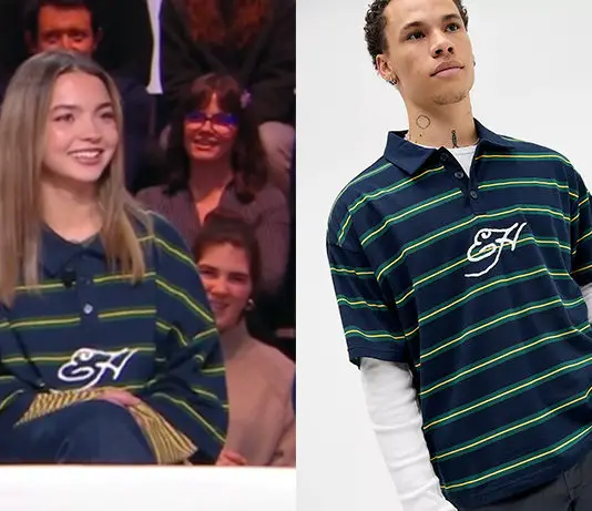 QUOTIDIEN : le polo à rayures de Mélissa le 5 janvier