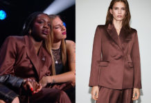 STAR ACADEMY : le tailleur marron de Sarah sur le prime du 10 janvier