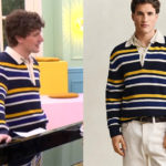 STAR ACADEMY : le polo rayé de Bastiaan dans la quotidienne du 30 janvier