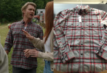Sullivan’s Crossing: Where to find Cal Jones’ grey and red plaid shirt ?