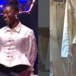 STAR ACADEMY : Sarah, en veste corsetée pour la finale