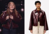 THE VOICE : le blouson bordeaux de Constance dans l’audition à l’aveugle du 21 mars