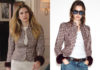 Ici Tout Commence : La veste en tweed à revers fourrure de Charlène dans l’épisode 1417