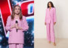 THE VOICE : l’ensemble rose de Diana dans l’émission du 11 avril