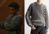 OFF CAMPUS: Steal Justin’s Aesthetic Laced Knit Sweater in episode 4
