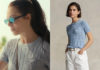 OASIS: Laura’s Blue Cable-Knit Top in Episode 1