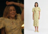 OASIS : Maca’s Yellow Floral Dress in Episode 1