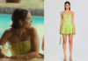 OASIS: Maca’s Lime Green Strapless Mini Dress in Episode 7