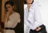 OASIS : Maca’s Ruffled Cotton Poplin Shirt in Episode 8